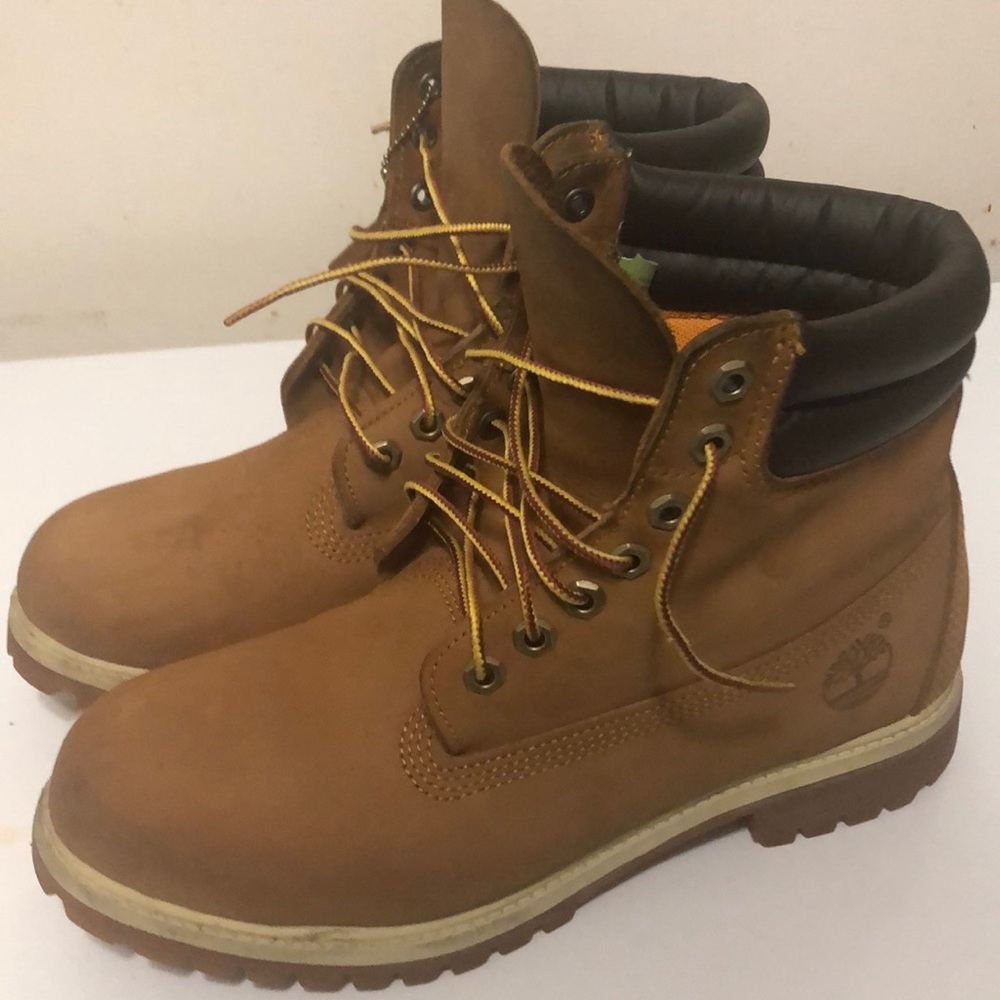 Brown Timberland boots